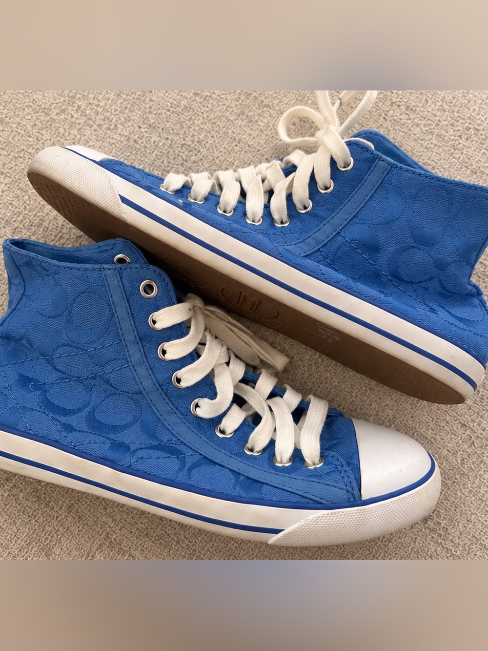 Coach high tops ⭐️